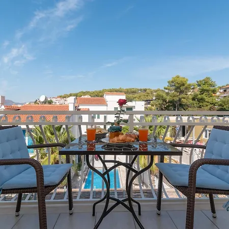 شقة Anja With Garden, Balcony And Sea View, 3 Min Walk To The تروغير